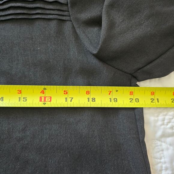 By Melane Birger Black Sheer Tunic Mini Dress EU 38 US 6 Minimalist Twee - Picture 8 of 9